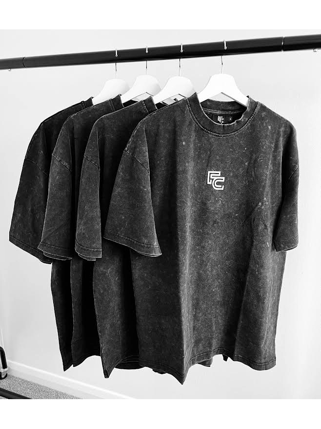 Oversized Acid Wash T-Shirt